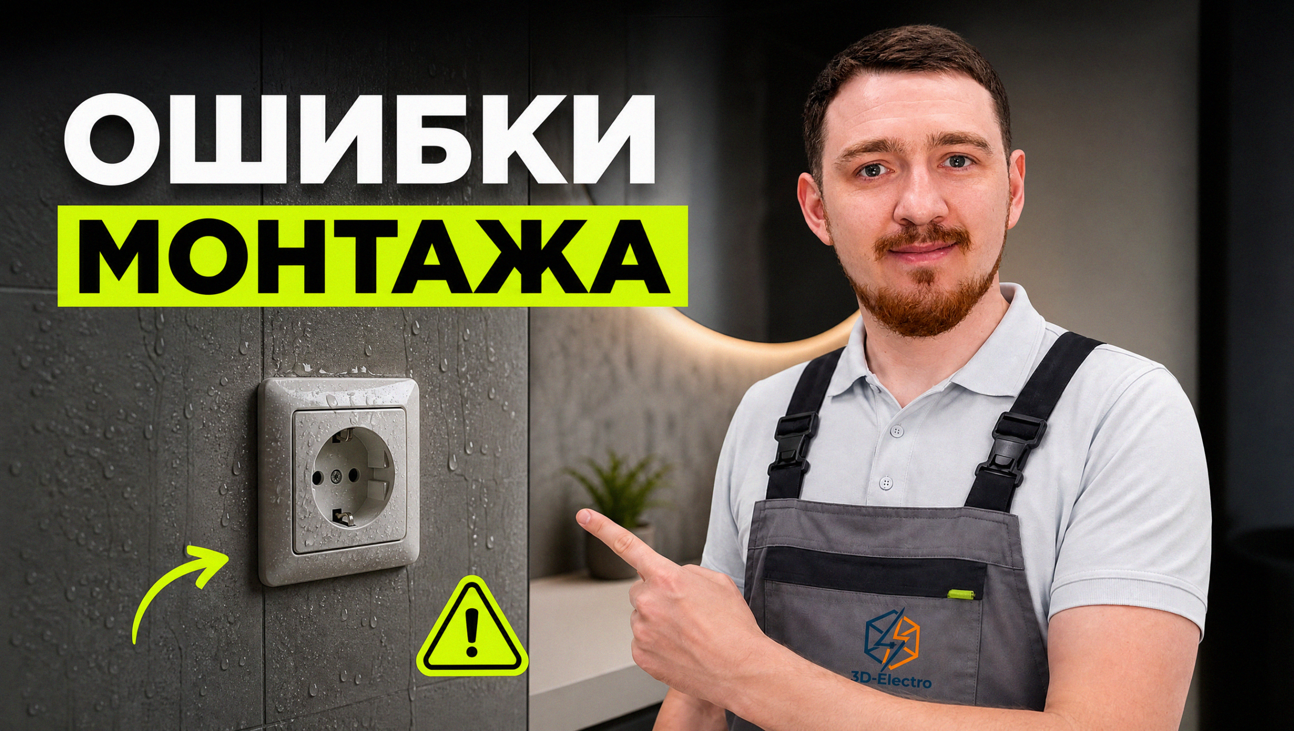 Процесс переноса розеток при ремонте кухни в Екатеринбурге